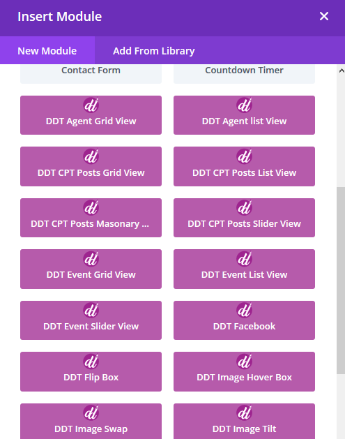DDT Modules